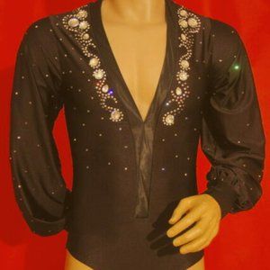 Ballroom Dancesport Men's body shirt - Large